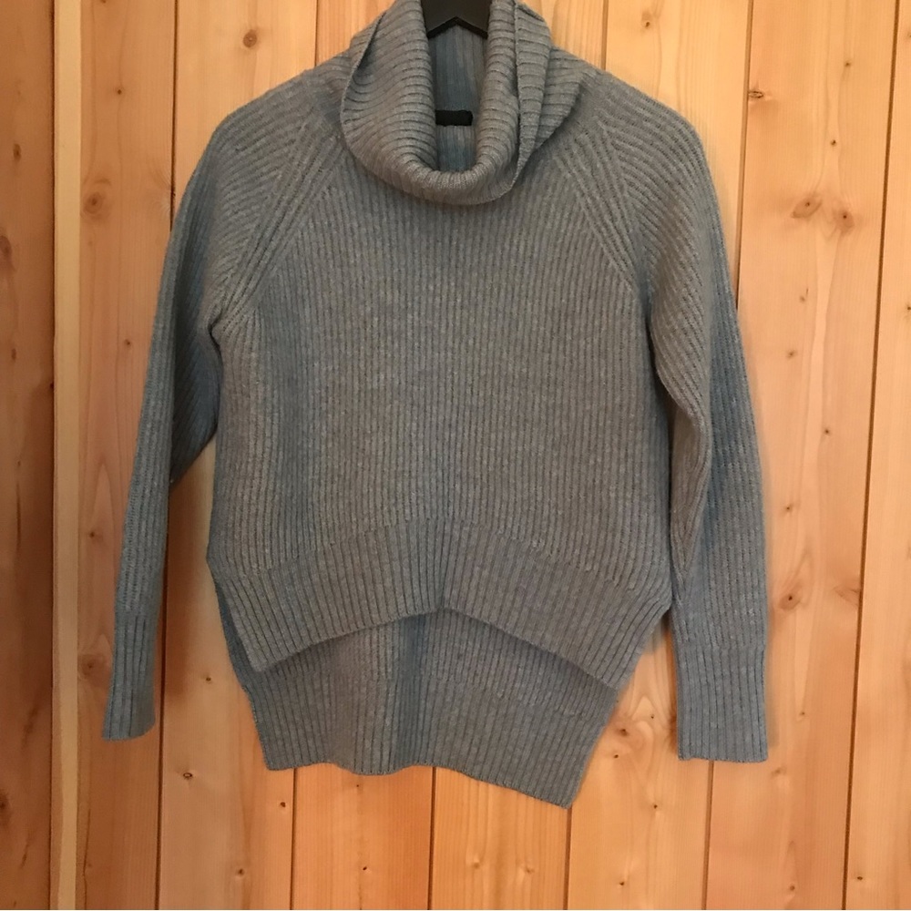 Free People Grey Turtleneck Sweater